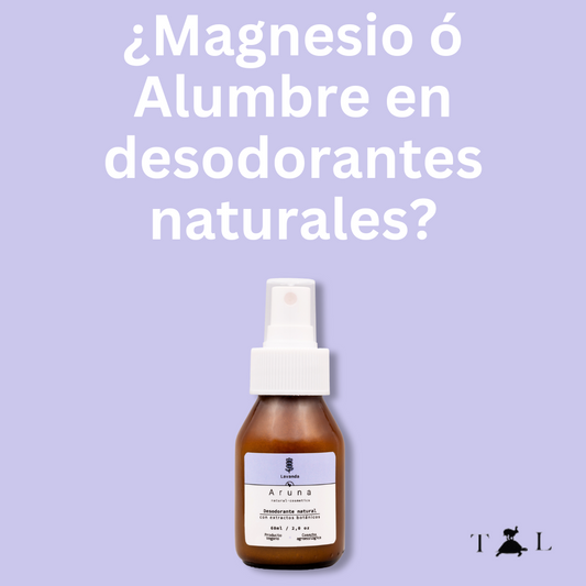 Diferencias entre Magnesio y Alumbre en Desodorantes Naturales