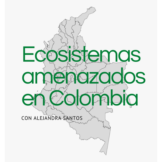 Ecosistemas amenazados en Colombia, con Alejandra Santos