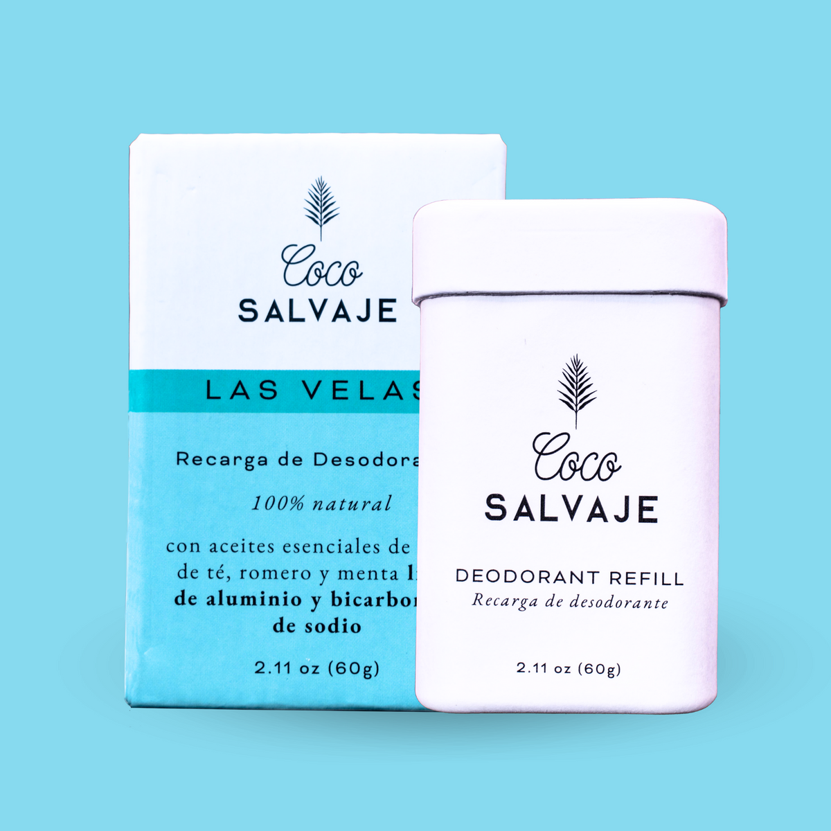 Desodorante Natural en Barra - Coco Salvaje