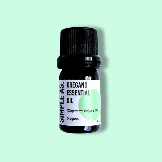 el aceite esencial de oregano con fondo plano