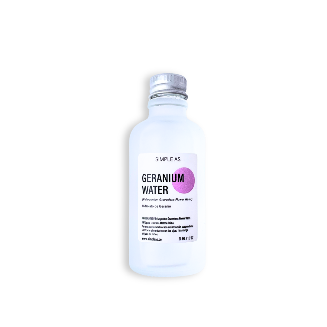 Agua de geranio - Simple As