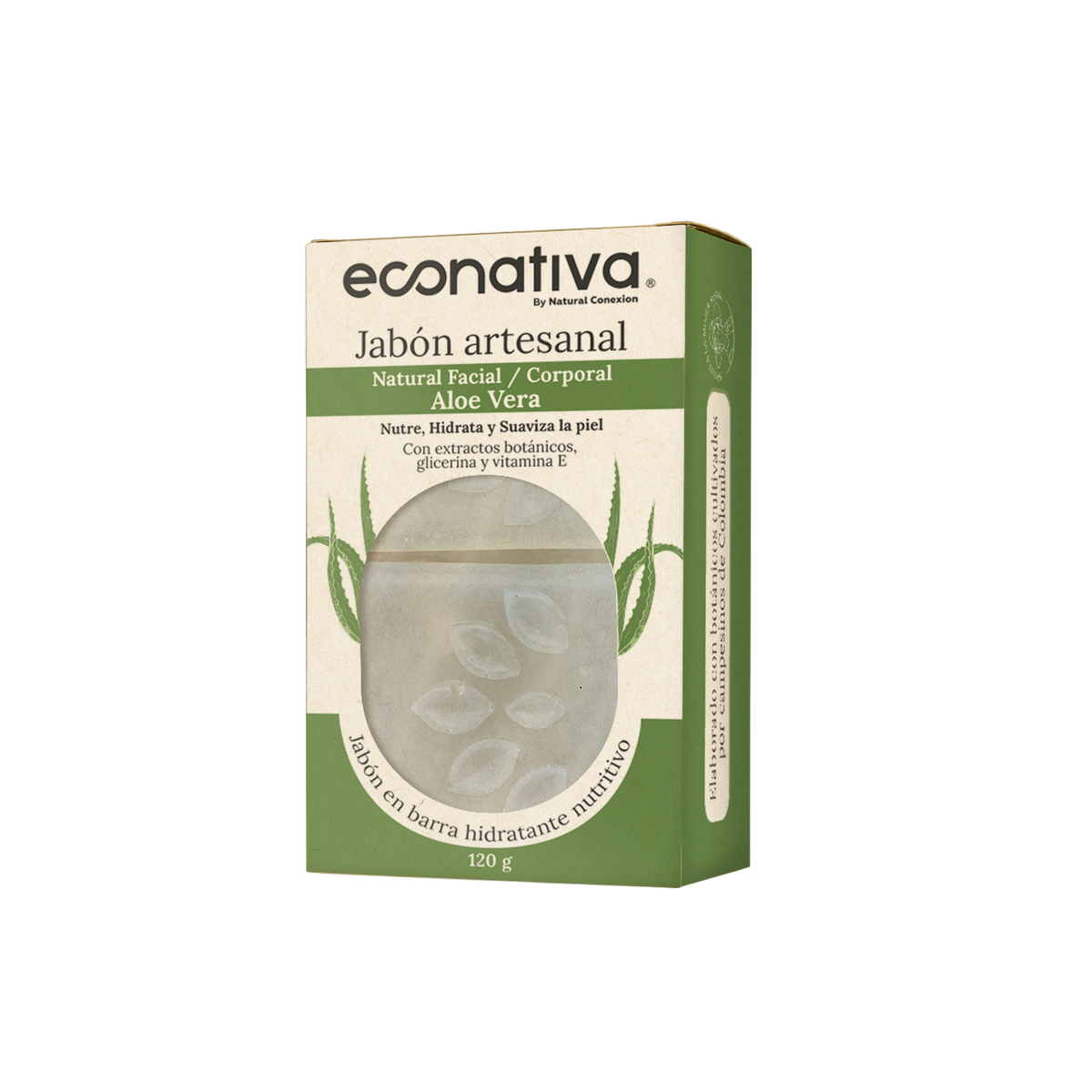 Jabón Artesanal Facial y Corporal - Econativa