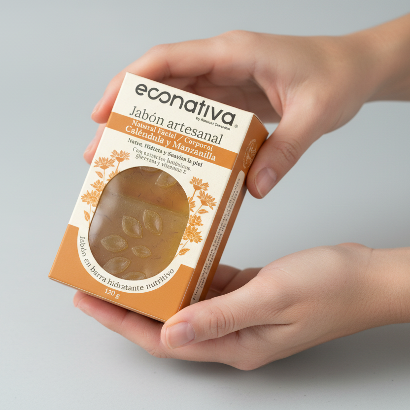 Jabón Artesanal Facial y Corporal - Econativa