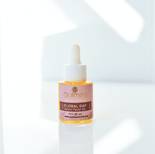 Sérum Facial del Día de quimey con fondo blanco