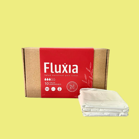 Kit Toallas Higiénicas Biodegradables - Fluxia