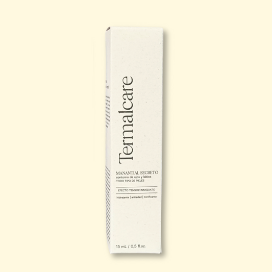 la caja del contorno de ojos de termalcare