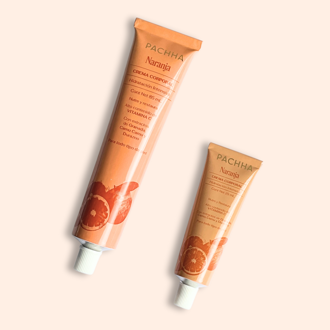Crema corporal hidratante naranja - Pachha