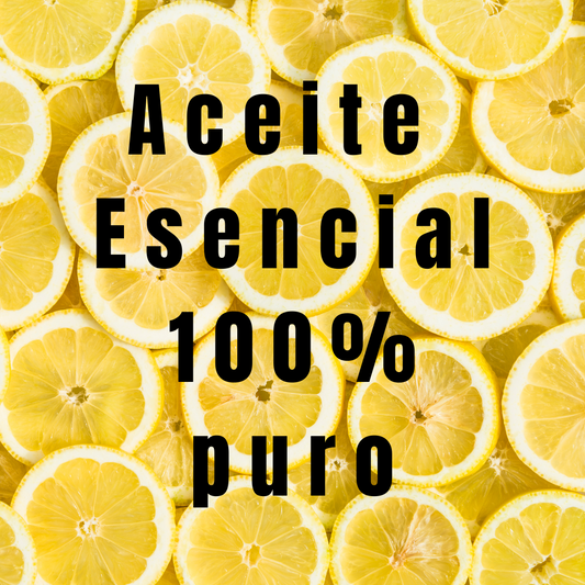 limones con el texto 100% puro encima.