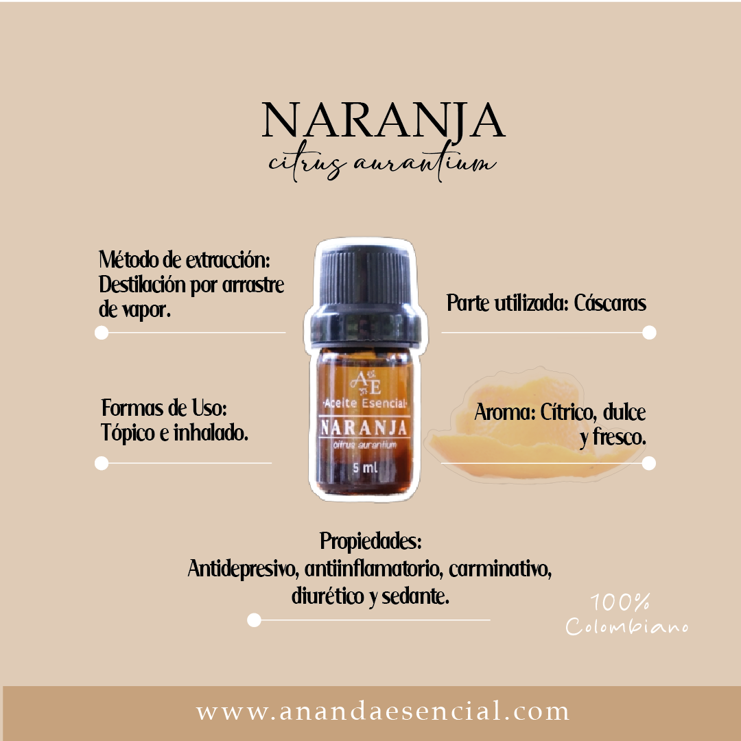 Aceite esencial de naranja - Ananda