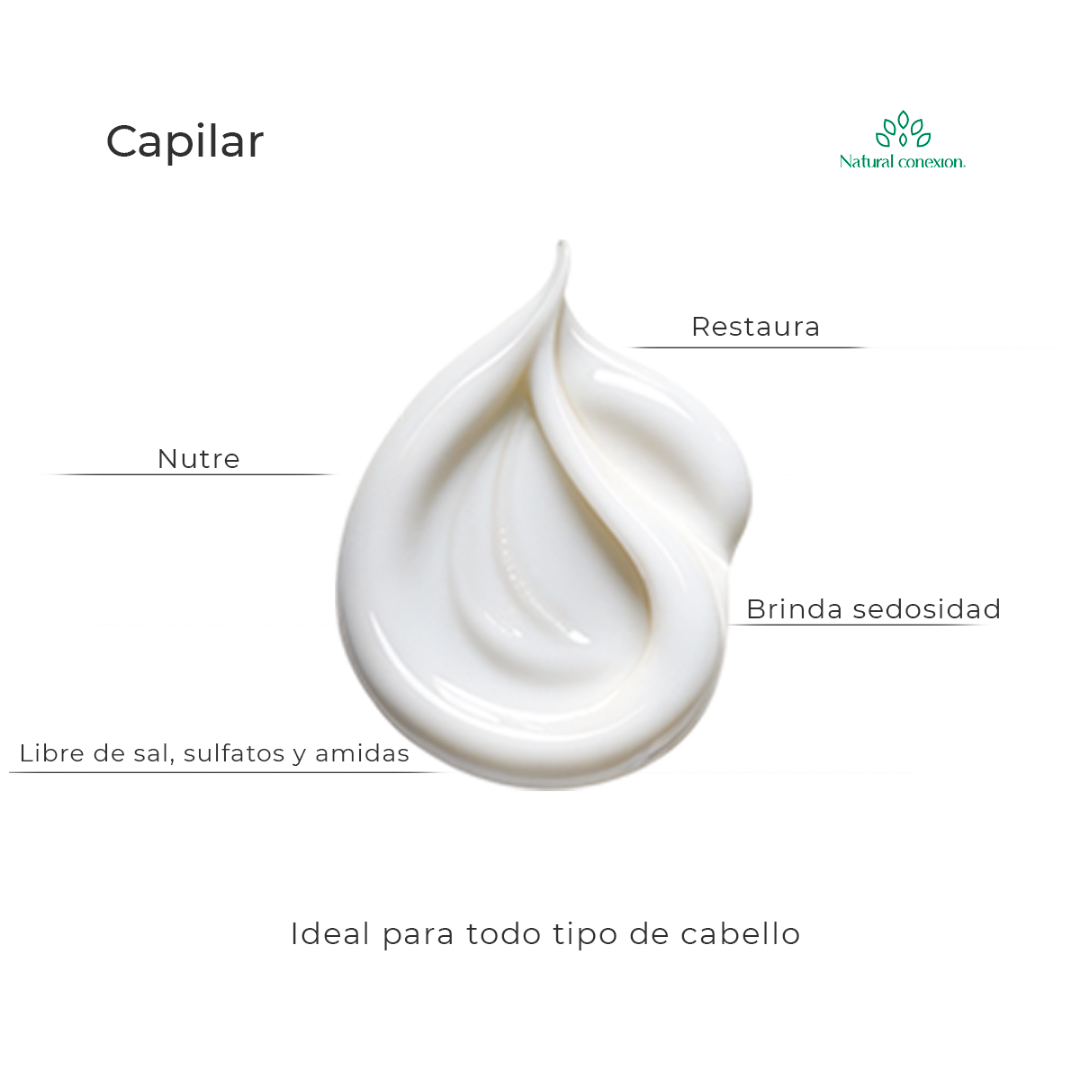 Crema nutritiva capilar - Econativa