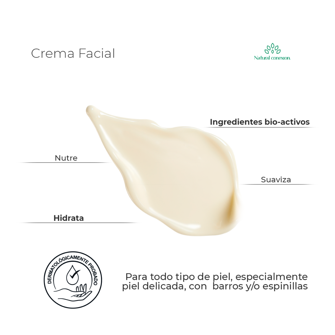 Crema facial nutritiva - Econativa