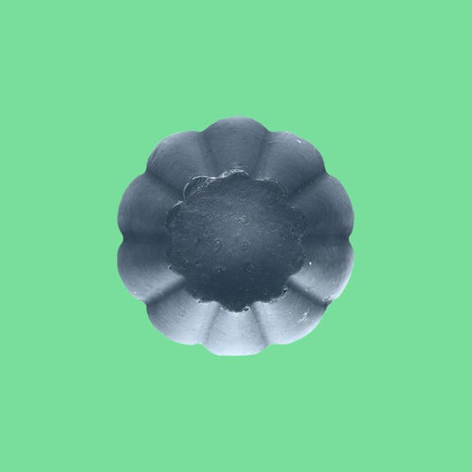 Jabón Facial detox sin caja con fondo verde
