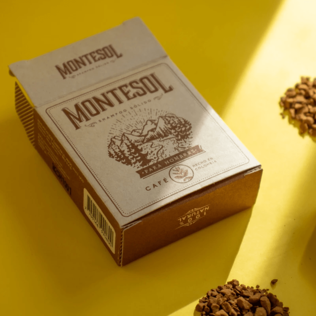 Shampoo Sólido Natural para Hombres - Montesol, Shampoo Sólido, Montesol, La Tortuga y La Liebre