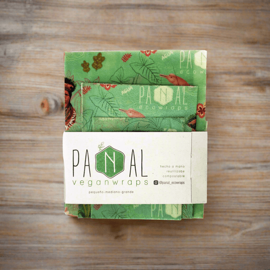 Kit Vegan Wax Wraps / Envolturas para Alimentos x3, Kits + Gifts, Panal Ecowraps, La Tortuga y La Liebre