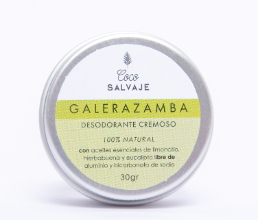 Desodorantes Naturales Cremosos 30g - Coco Salvaje