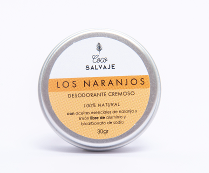 Desodorantes Naturales Cremosos 30g - Coco Salvaje