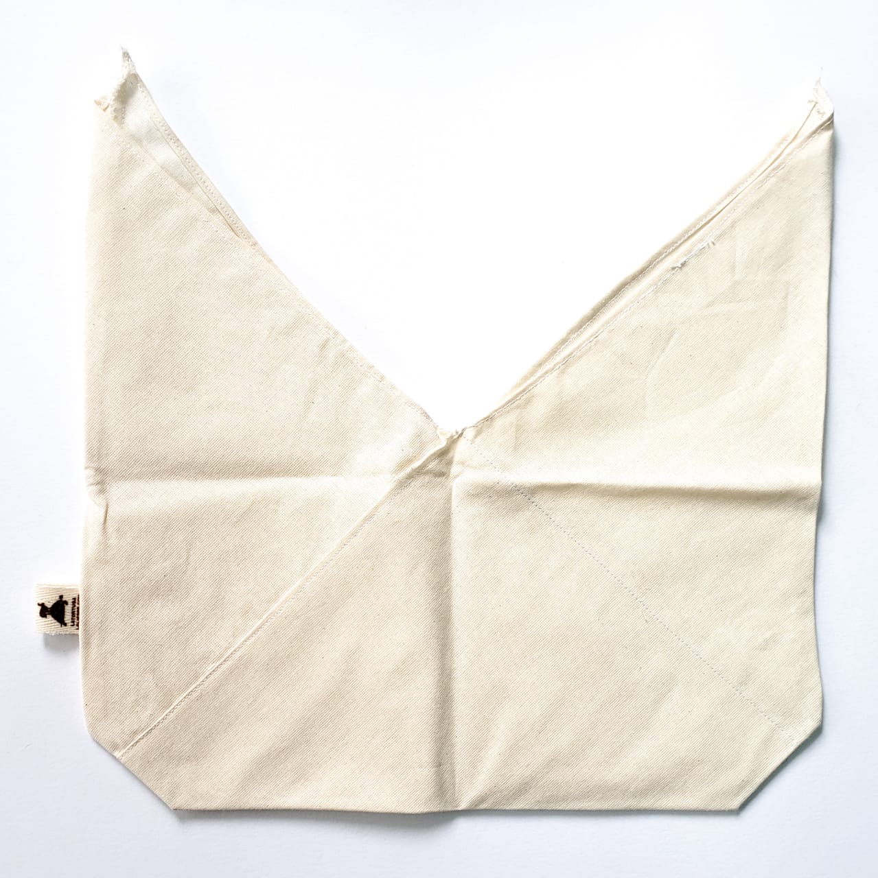 Bento bag, canasta de tela Línea Flora & Semilla 🌸 🌱 tintes naturales - La Tortuga y La Liebre