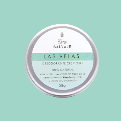 Desodorantes Naturales Cremosos 30g - Coco Salvaje