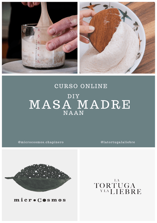 Aprende a hacer masa madre y naan: segundo curso de fermentación