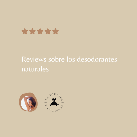 Reviews (opiniones) desodorantes naturales