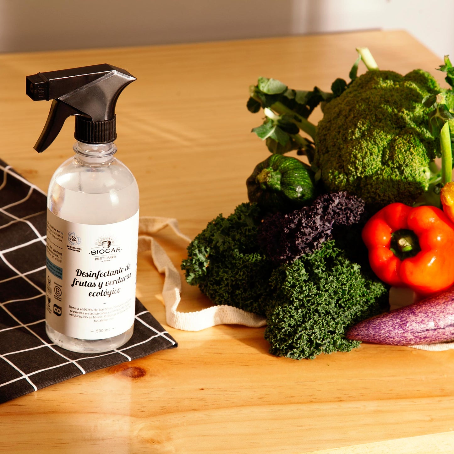 Desinfectante Frutas y Verduras - Biogar