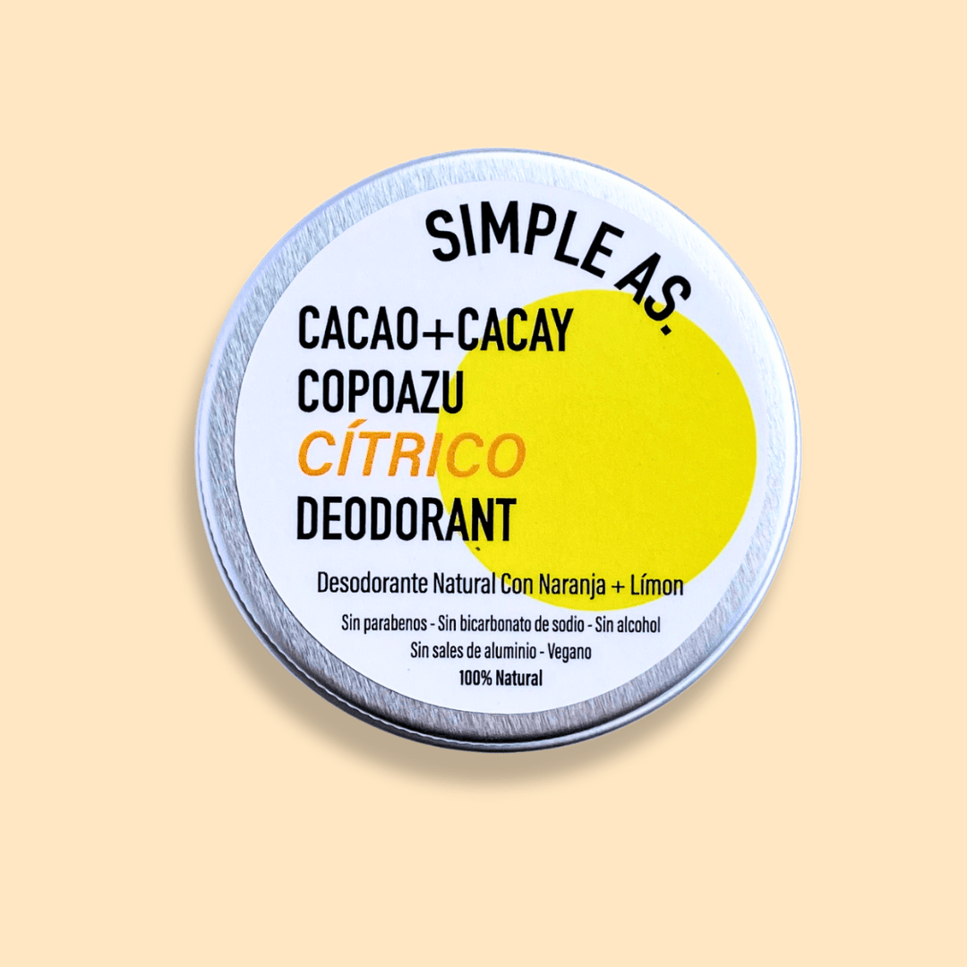 Desodorante Natural 50g - Simple As, Desodorante Crema, Simple As, La Tortuga y La Liebre