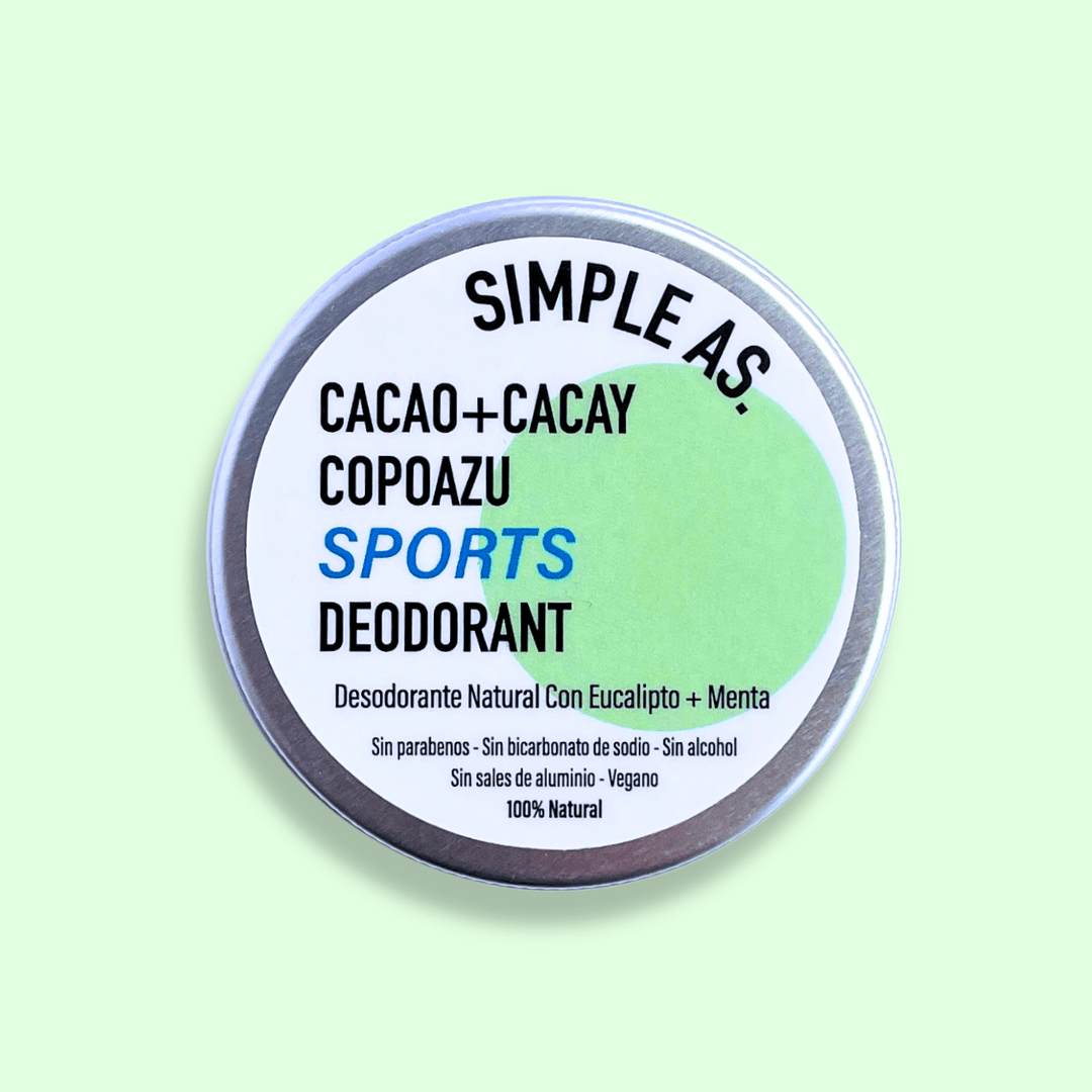 Desodorante Natural 50g - Simple As, Desodorante Crema, Simple As, La Tortuga y La Liebre