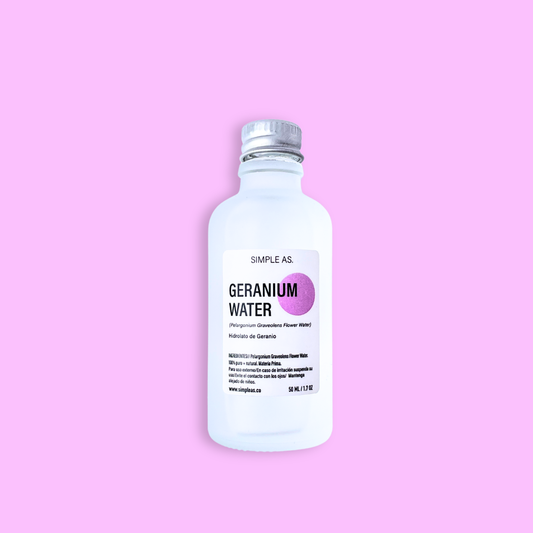 Agua de geranio - Simple As