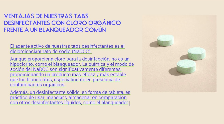 Tabs Recarga Desinfectante - Reset