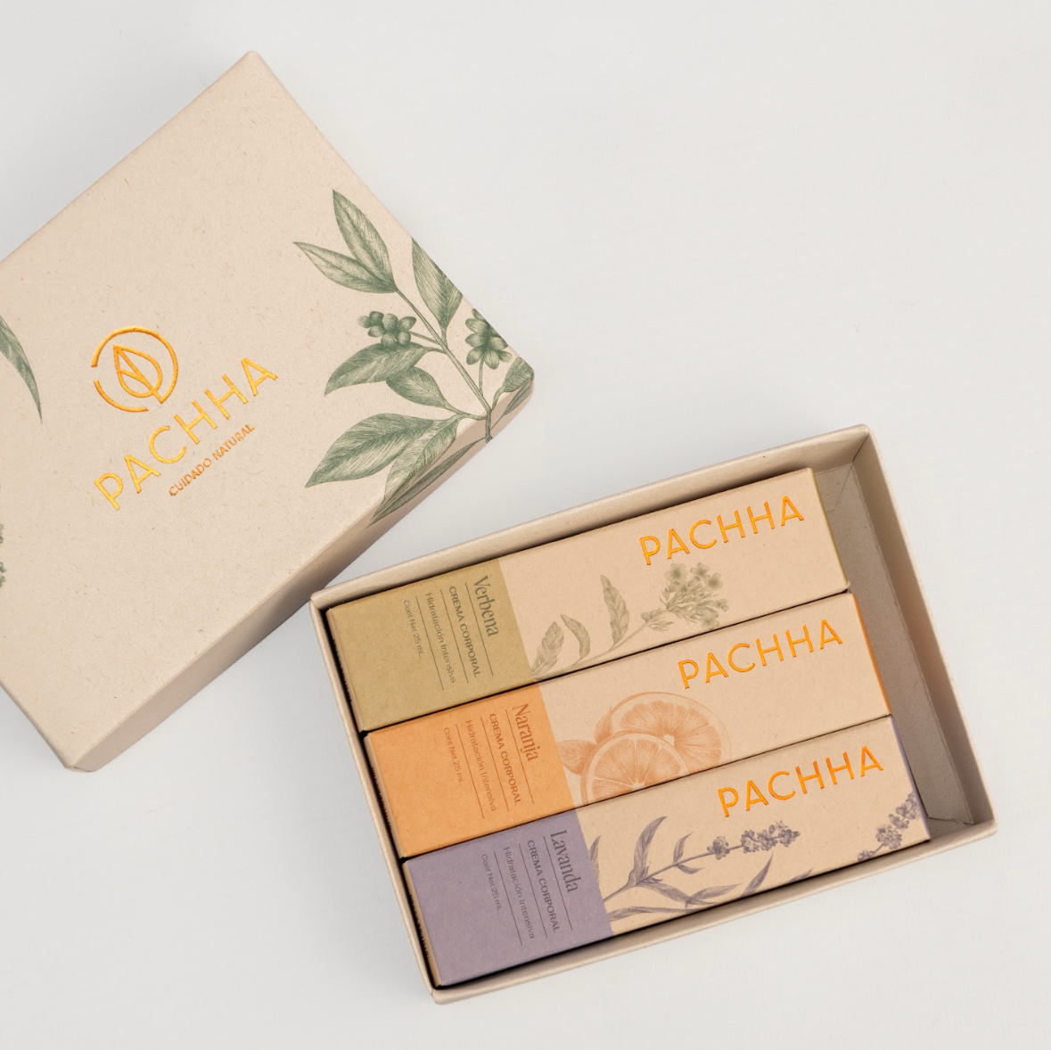 Kit mini cremas corporales hidratantes x 3 - Pachha