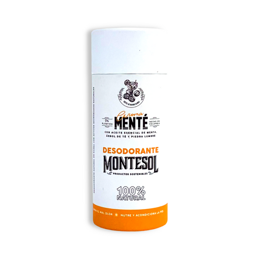 Desodorante Natural en Barra - Menté, , Montesol, La Tortuga y La Liebre