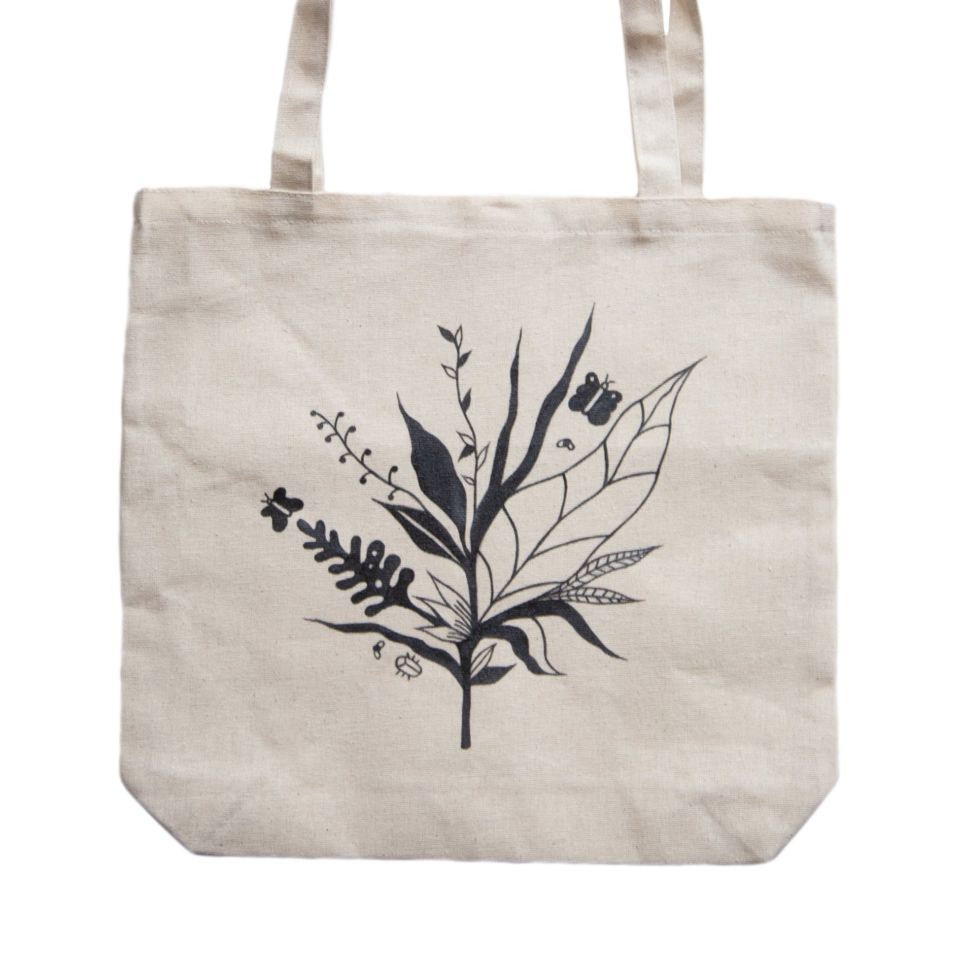 Tote Bag /  Bolso de Compras - Plantas, Hogar, La Maquina del Viento, La Tortuga y La Liebre