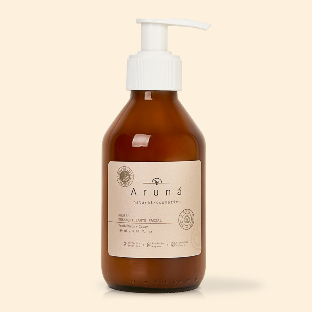 Mousse desmaquillante de Aruná 180ml fondo plano