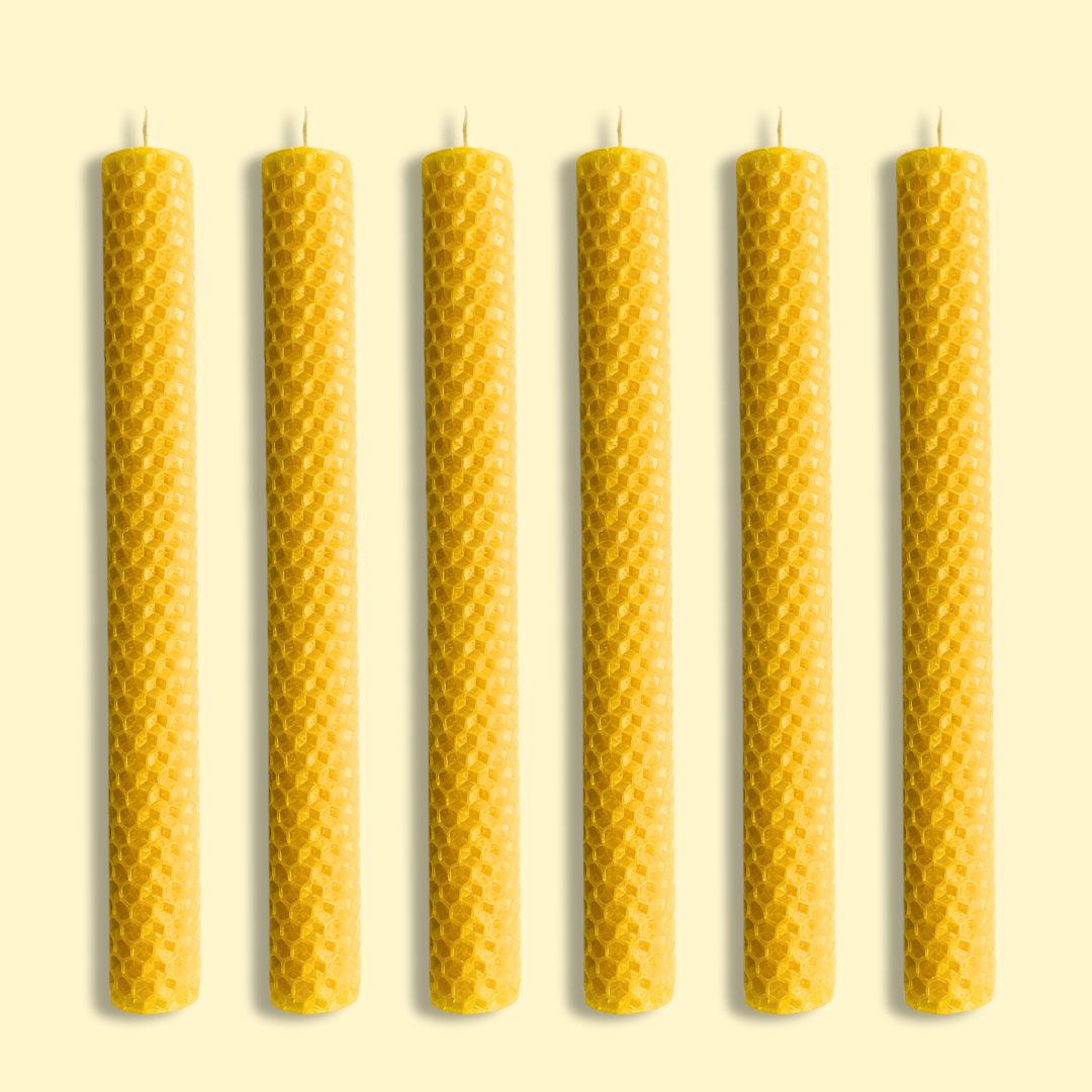 Vela de cera de abeja