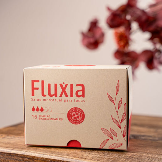 Kit Toallas Higiénicas Biodegradables - Fluxia