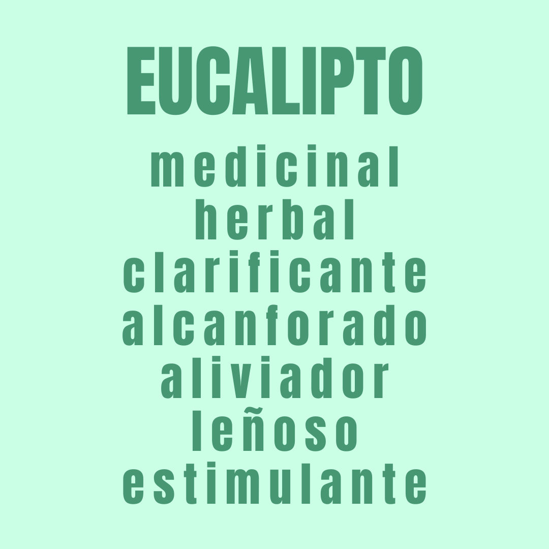 infografico de los beneficios de Aceite esencial de Eucalipto 