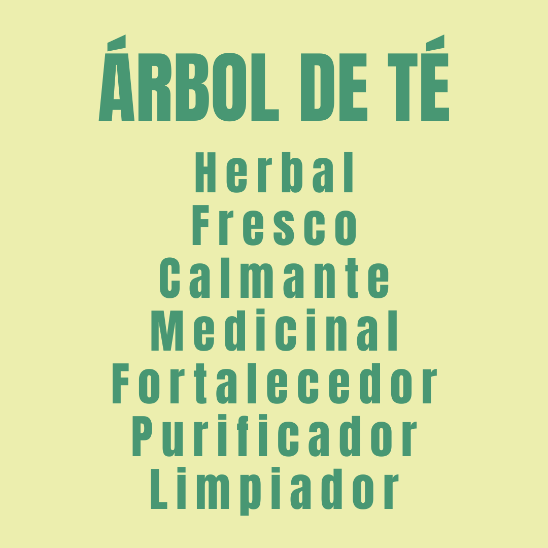 infografico de los beneficios de Aceite de Árbol de Té - Simple As