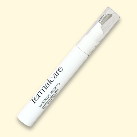 el tubo del contorno de ojos termalcare con fondo plano. 
