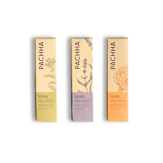 Kit mini cremas corporales hidratantes x 3 - Pachha