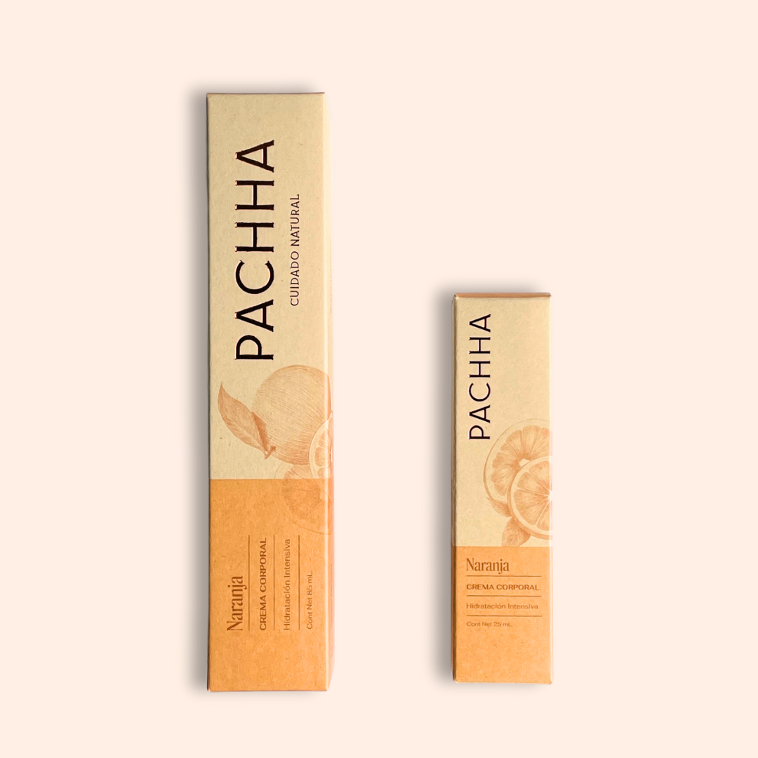 Crema corporal hidratante naranja - Pachha