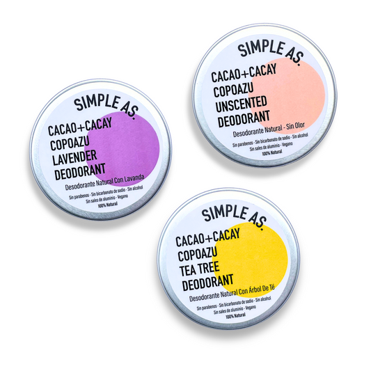 Desodorantes Naturales en Crema 50g - Simple As, Desodorante Crema, Simple As, La Tortuga y La Liebre