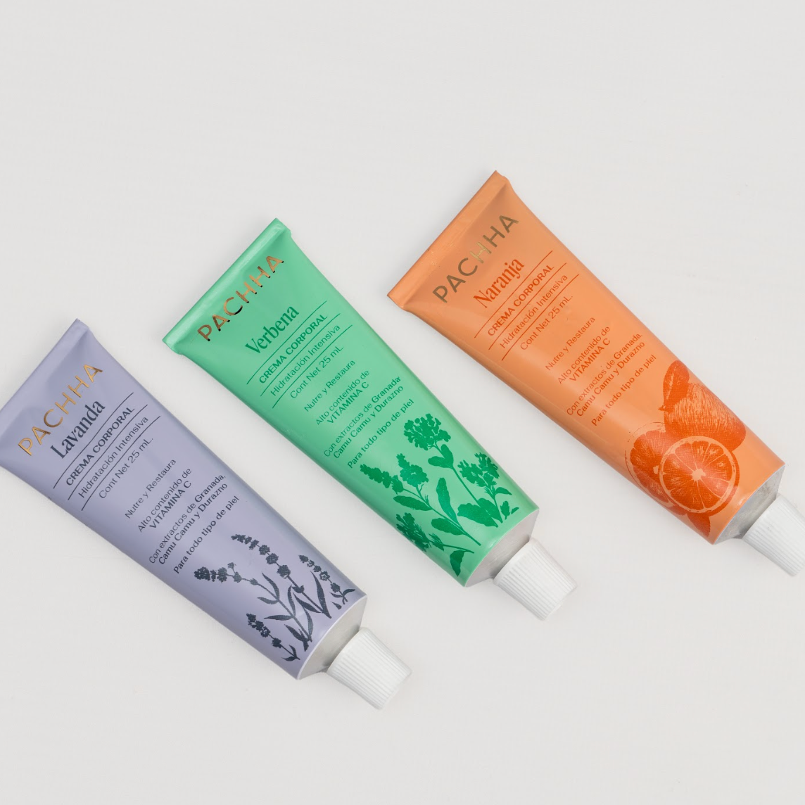 Kit mini cremas corporales hidratantes x 3 - Pachha