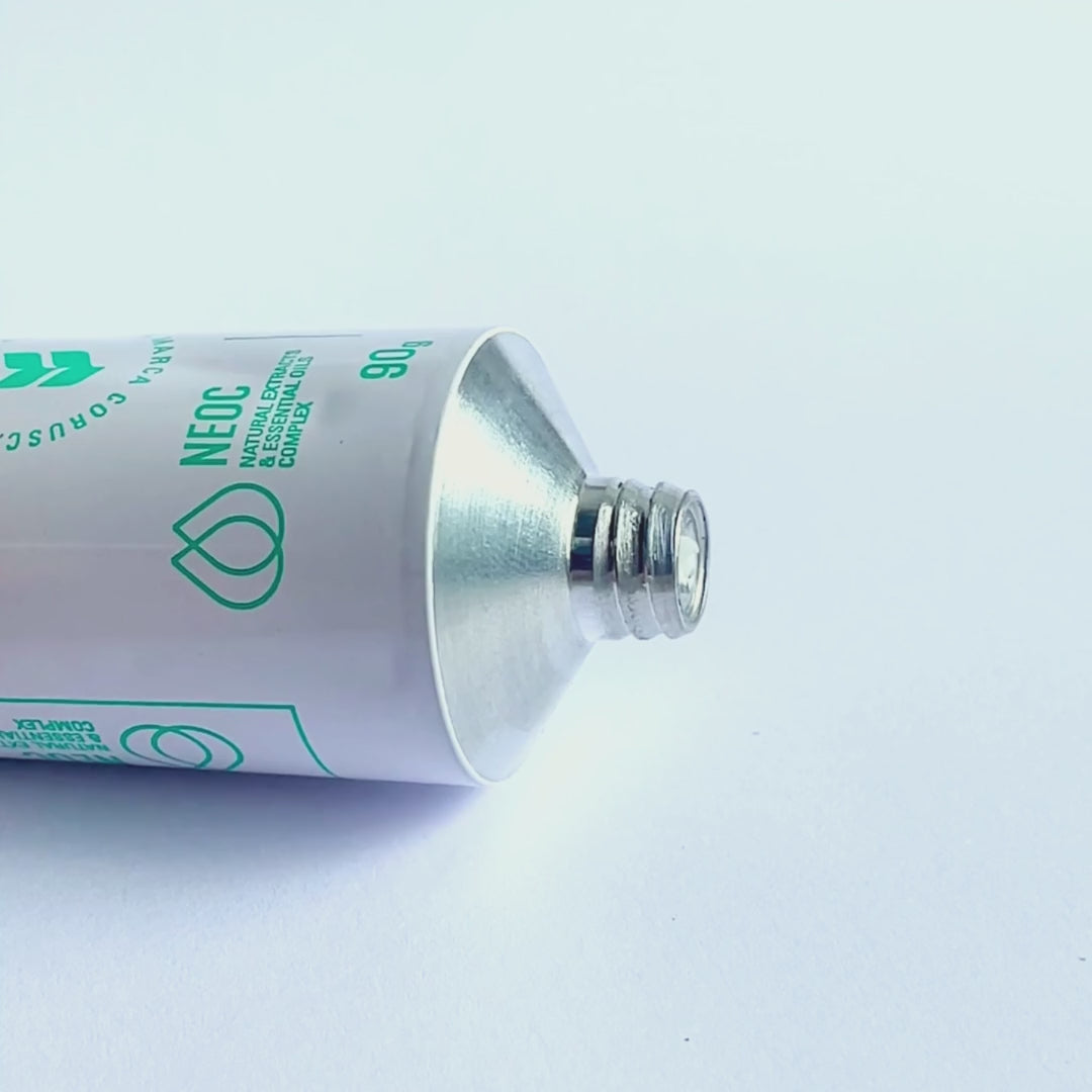 video de uso de la Crema Dental Sin Flúor de Denti Essence