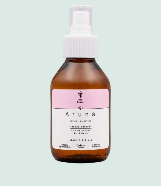 Tónico facial agua de rosas - Aruná