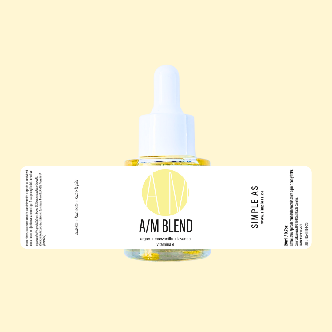 Serum Facial Hidratante Día AM Blend - Simple As