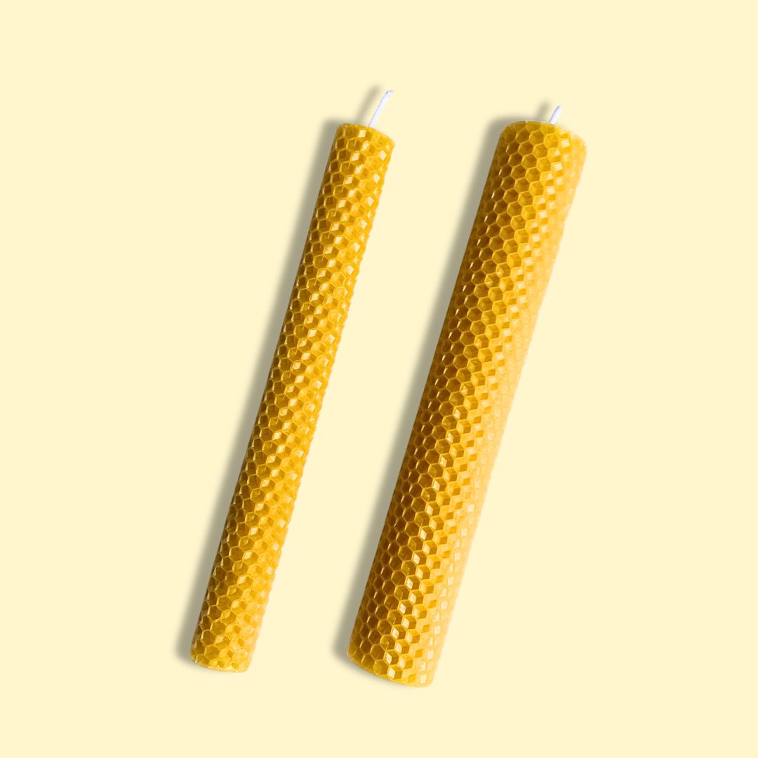 Vela de cera de abeja unidad