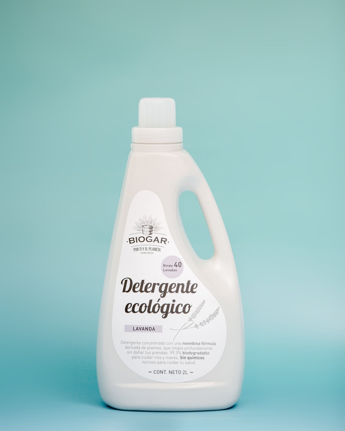 Detergente Lavanda 2 Litros - Biogar, Home & Garden, Biogar, La Tortuga y La Liebre