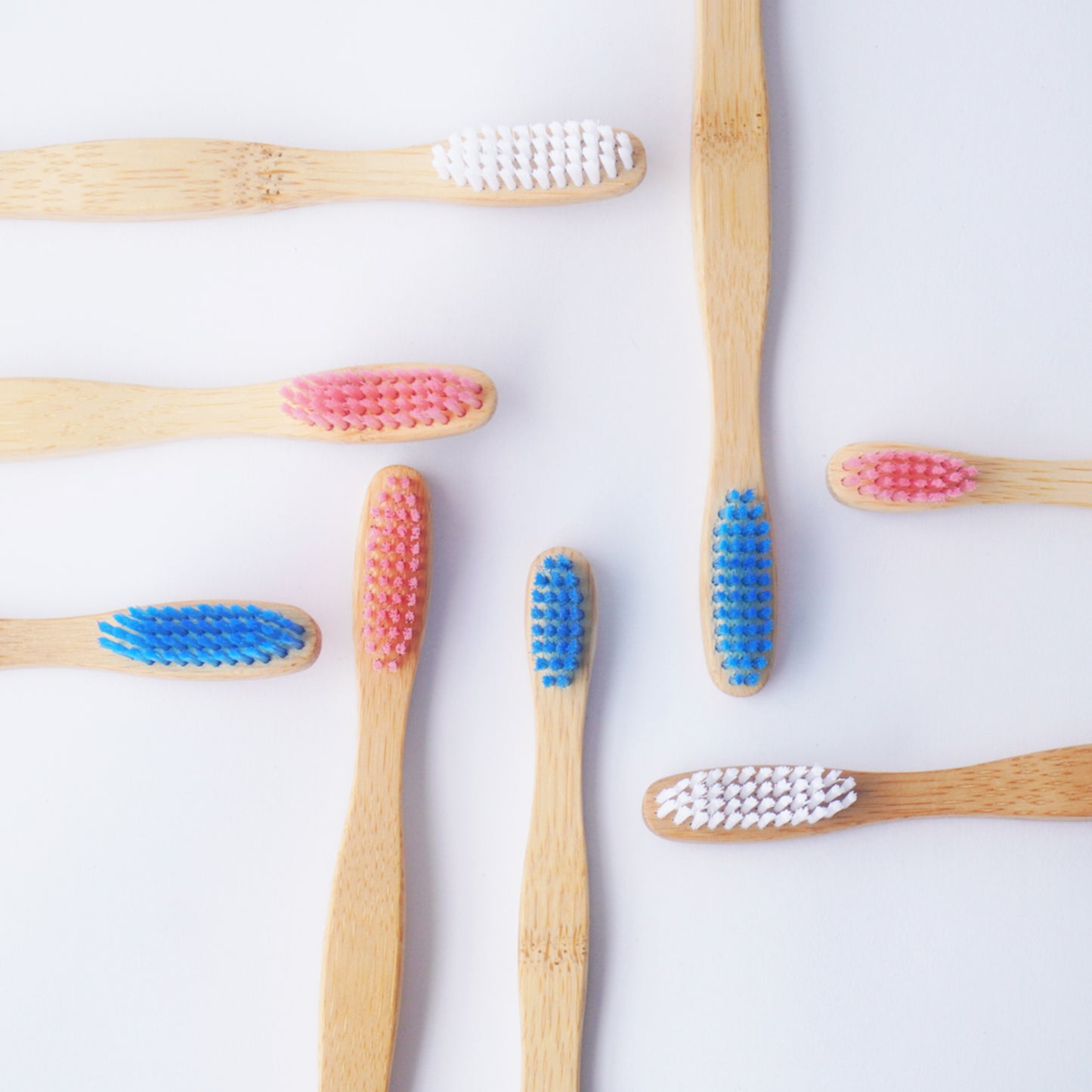 Cepillos de dientes de bambú Biocare (adult@s y niñ@s) - La Tortuga y La Liebre