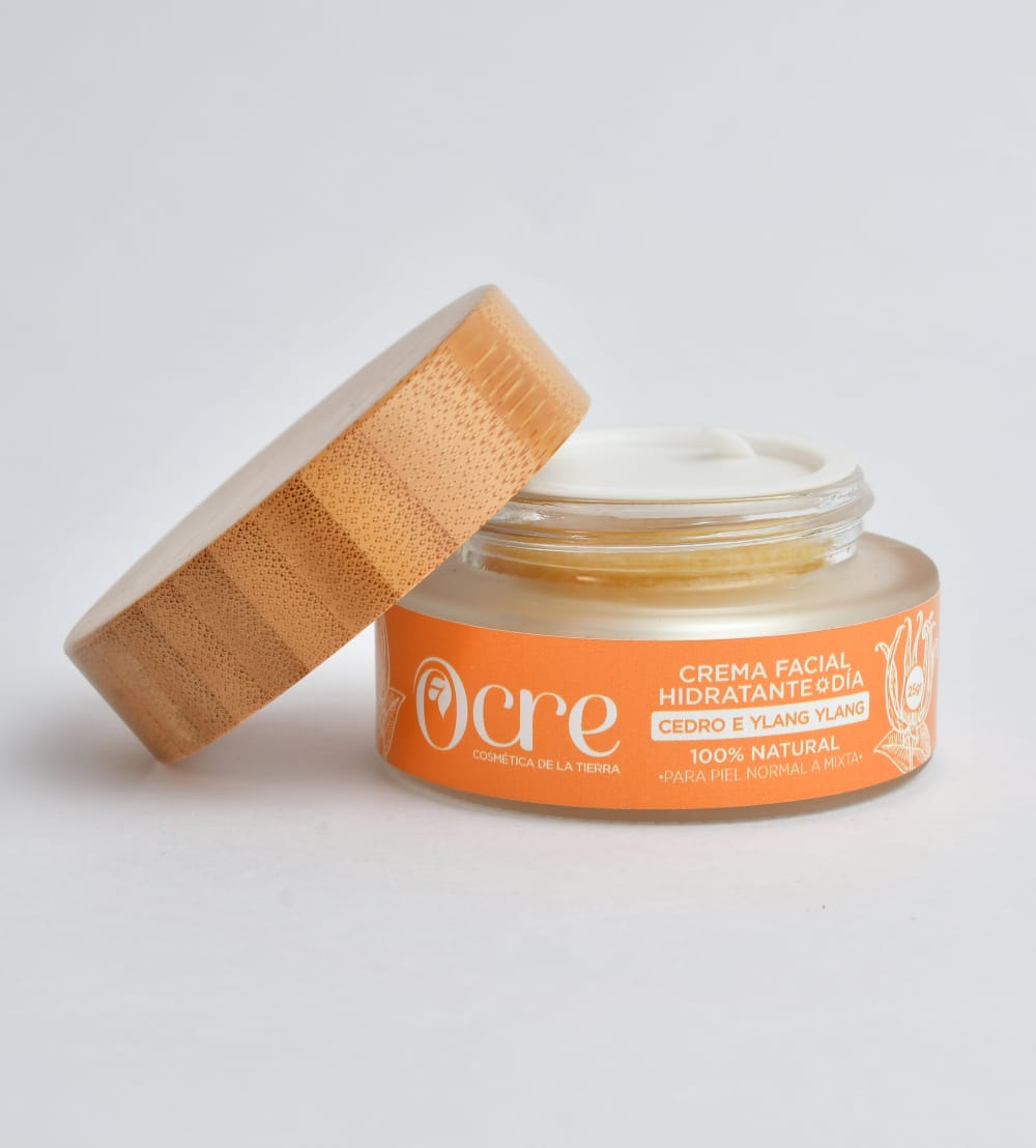 Crema facial hidratante Cedro Ylang Ylang - La Tortuga y La Liebre