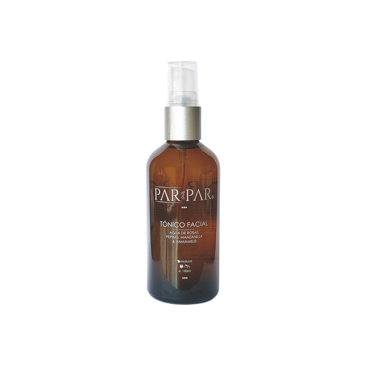 tonico facial de par par con fondo blanco 